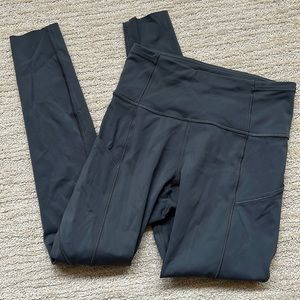 Lululemon Fast & Free 7/8 Tight sz 4
